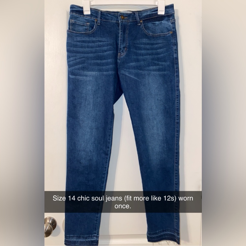 Size 14 Chic Soul Skinny Jeans